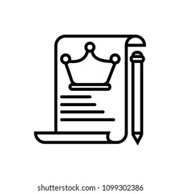 Docs King Paper and pencil icon
