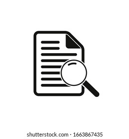 Docs Search Paper Icon Logo