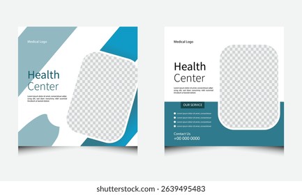 Doctor Appointment Awareness Poster Set Template