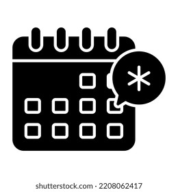 Doctor appointment icon, editable vector