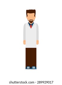 doctor avatar design, vector illustration eps10 graphic 