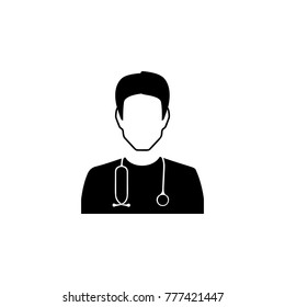 Doctor avatar Icon. Characters of professions Icon. Premium quality graphic design. Signs, symbols collection, simple icon for websites, web design, mobile app on white background