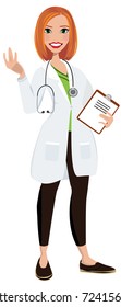 Doctor avatar / vector / icon / logo