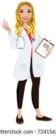 Doctor avatar / vector / icon / logo