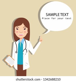 Doctor background human icon text decoration
