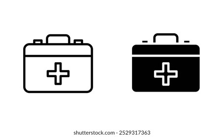 Doctor bag icon concept. Stock vector