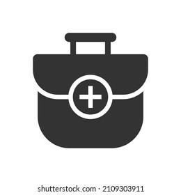 Doctor Bag Icon - First Aid Kit Icon