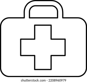 Doctor Bag Icon Illustration On White Background..eps
