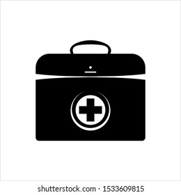 Doctor Bag Icon Vector Art Illustration