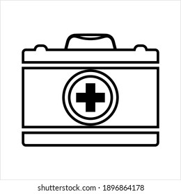 Doctor Bag Icon Vector Art Illustration