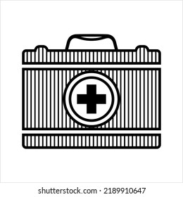 Doctor Bag Icon Vector Art Illustration