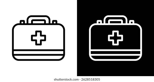 Doctor bag icon vector for web, computer and mobile apps