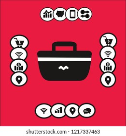 DOCTOR BAG VECTOR ICON