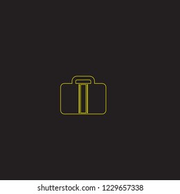 Doctor bag vector icon