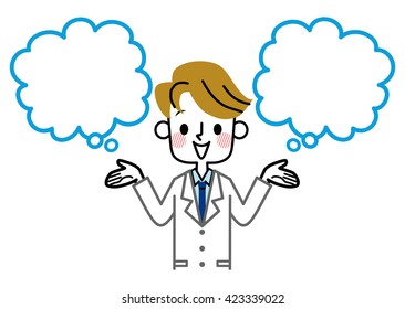 Doctor and balloon.