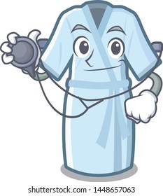 Doctor bathrobe in the a cartoon shape