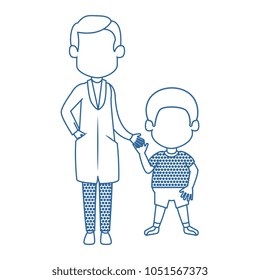doctor with boy characters