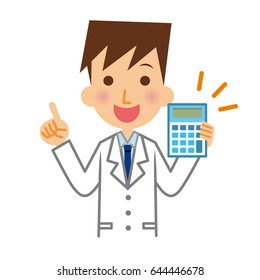 Doctor and calculator.