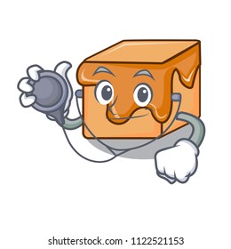 Doctor caramel candies character cartoon