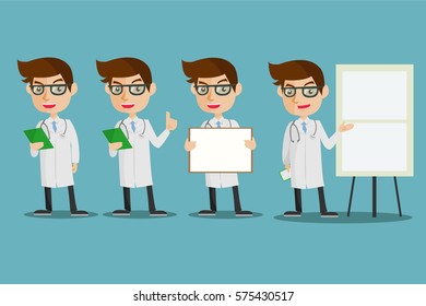 doctor cartoon vector