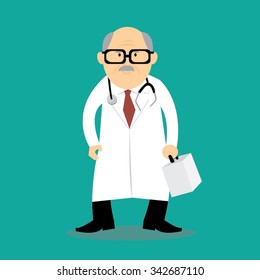 Doctor Cartoon-vector