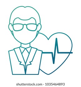doctor character with heart