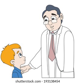doctor and child