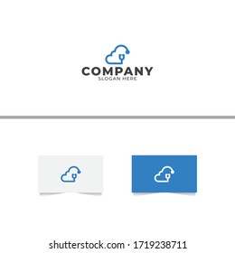 Design-Vorlage für das Logo der Doctor Cloud