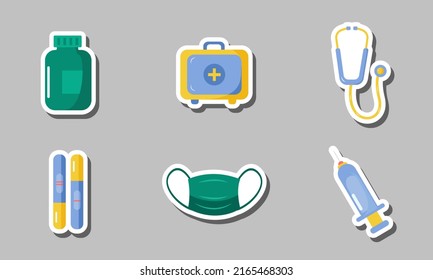 Doctor Day Sticker Set Collection Design