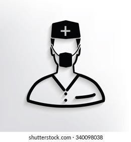 Doctor design,clean vector