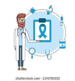 doctor disgnosis treatment with stethoscope consultation