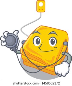 Doctor electric blanket in the character shape