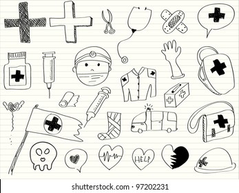 doctor element,hand draw