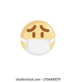 Doctor Emoji , Anxiety Emoticon.