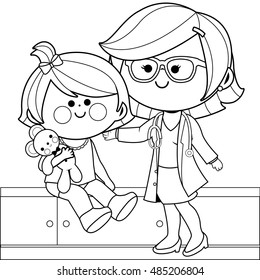 Download Doctor Coloring Pages Images, Stock Photos & Vectors | Shutterstock