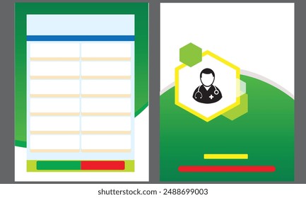 Doctor File Creative Design, Hospital file folder, Excellent design clinic files