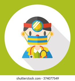 doctor flat icon