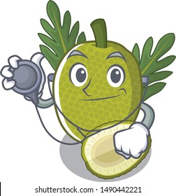 Doctor fried breadfruit served in cartoon bowl