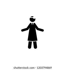 doctor, friendly icon. Element of cyber monday icon for mobile concept and web apps. Glyph style doctor, friendly icon can be used for web and mobile