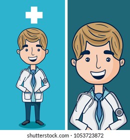 Doctor funny cartoon