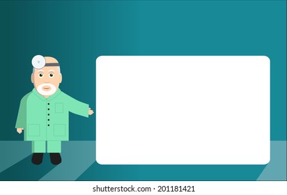 Doctor gives instructions