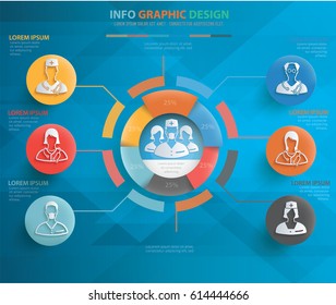 Doctor and health care info graphics design,clean vector