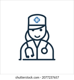 Doctor or healthcare physician icon