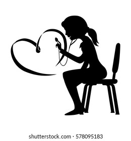 Doctor and heart.
