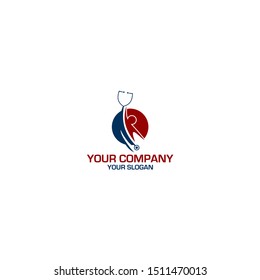 Doctor Help Logo Design vector