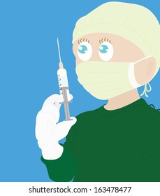 Doctor Hold The Injection 