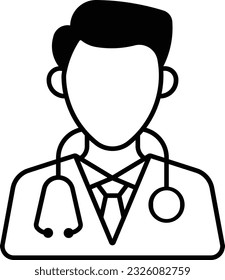 doctor hospital medical user people Glyph