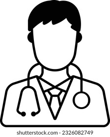 doctor hospital people avatar person Glyph