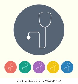 Doctor icon. 