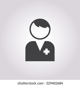 Doctor icon. 